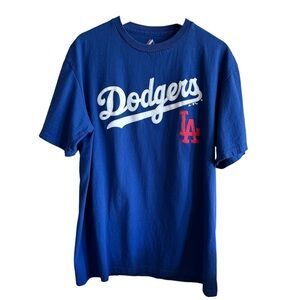 MAJESTIC Retro 2010 LA Dodgers Tee Shirt - Men’s Large